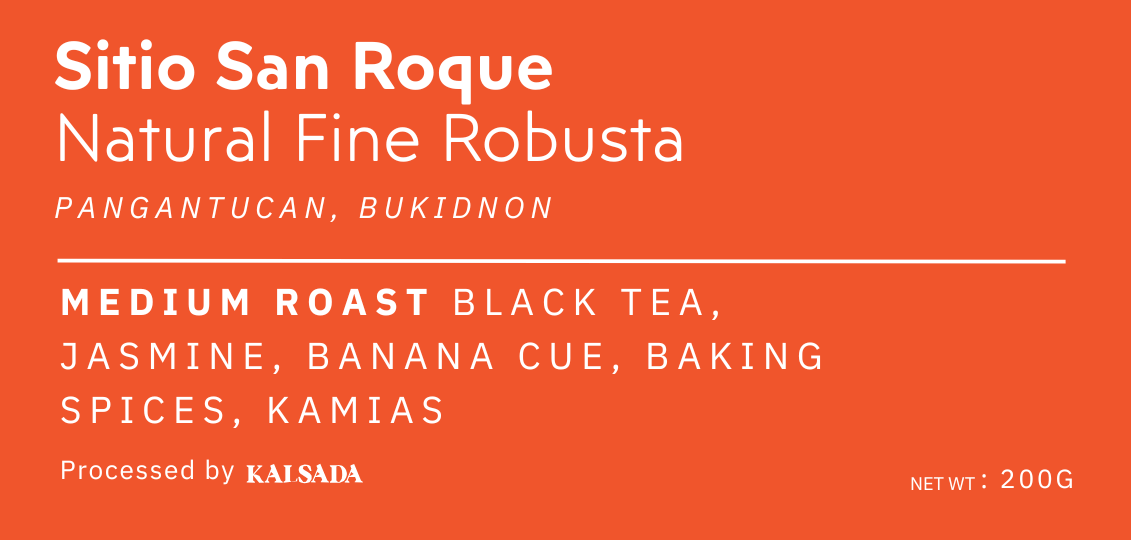 Sitio San Roque Natural Fine Robusta
