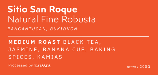 Sitio San Roque Natural Fine Robusta