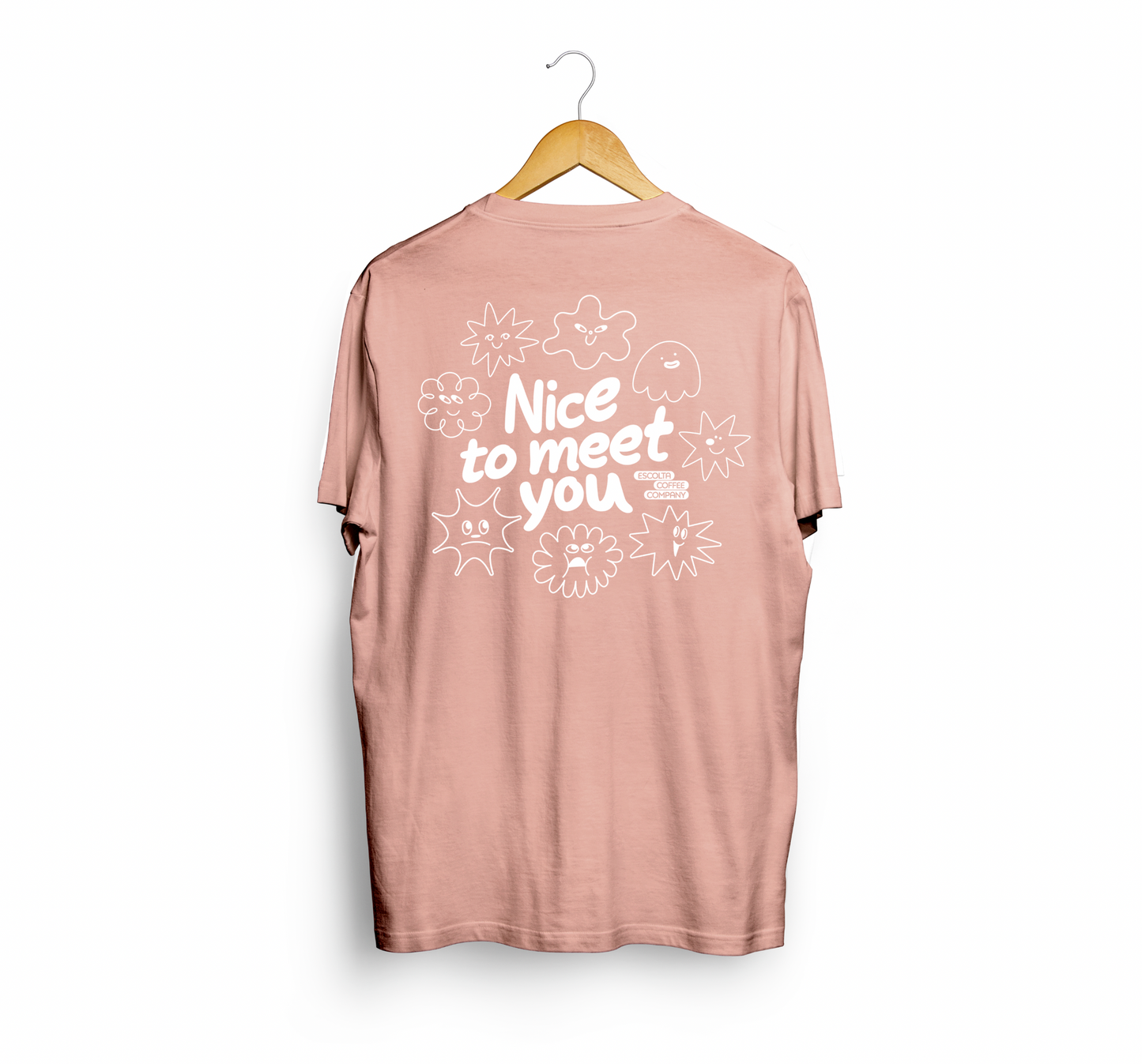 Nice to Meet You Shirt - Pink Shirt