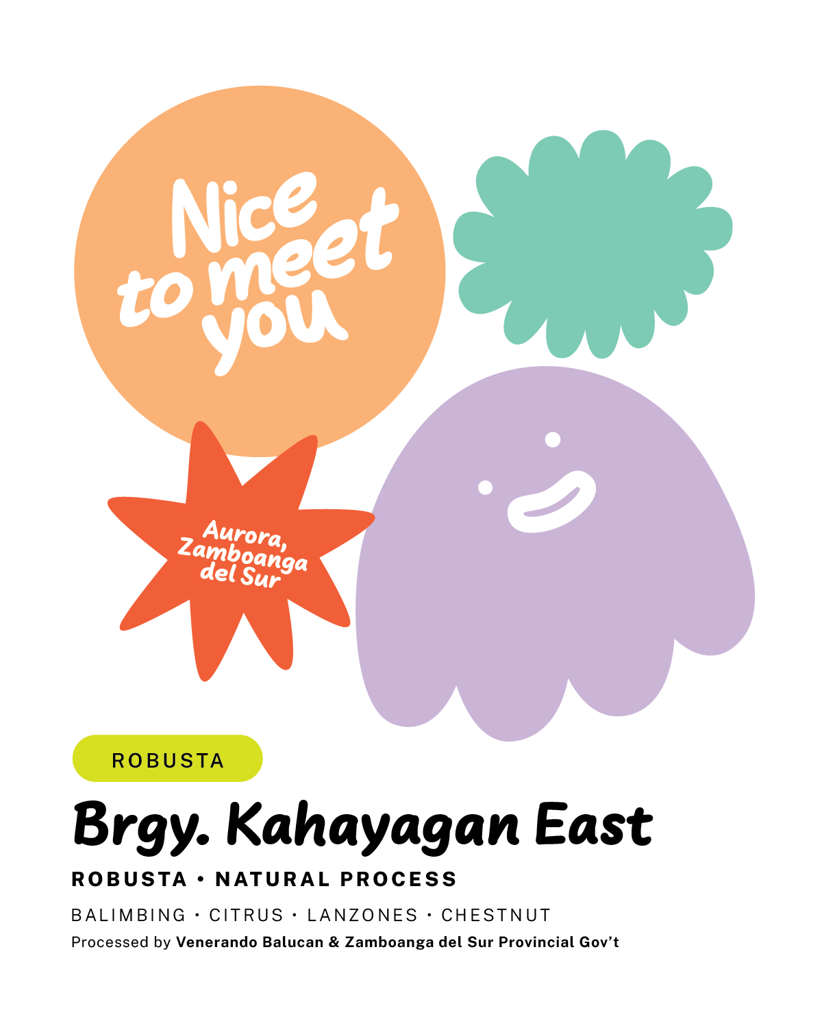 Brgy. Kahayagan Natural Robusta - Venerando Balucan & Zamboanga del Sur Provincial Gov't