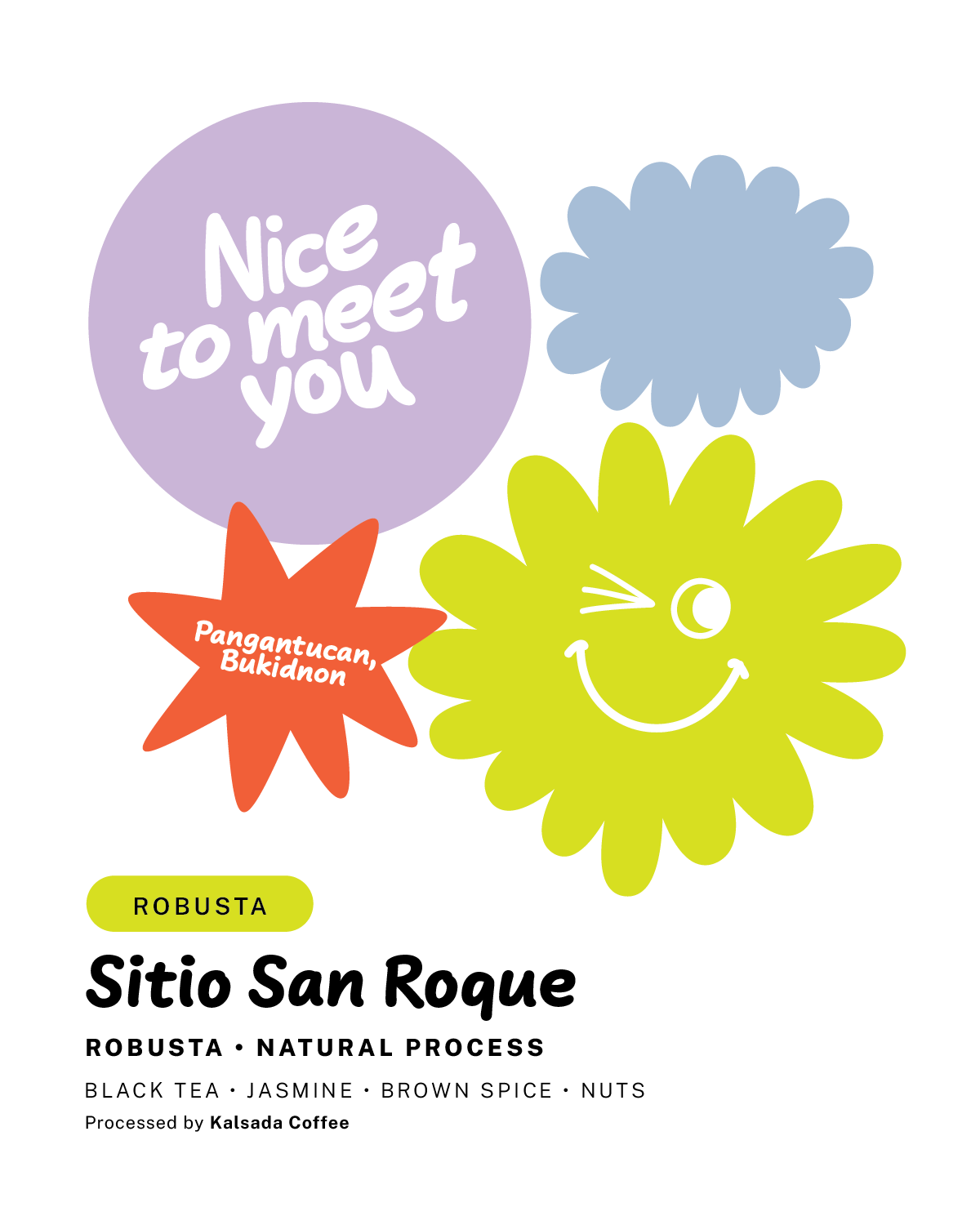 Sitio San Roque Natural Fine Robusta - Kalsada Coffee