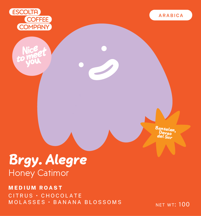 Brgy. Alegre Honey Catimor Arabica - Ricardo Recla