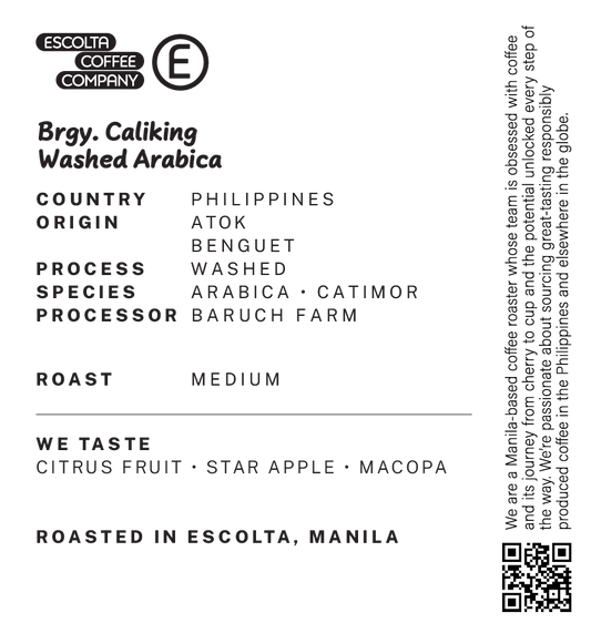 Brgy. Caliking Washed Arabica - Baruch Farm