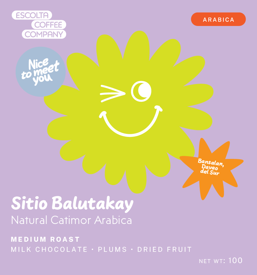 Sitio Balutakay Natural Catimor Arabica - Cherry Cabanday