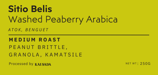Sitio Belis  Washed Peaberry Arabica