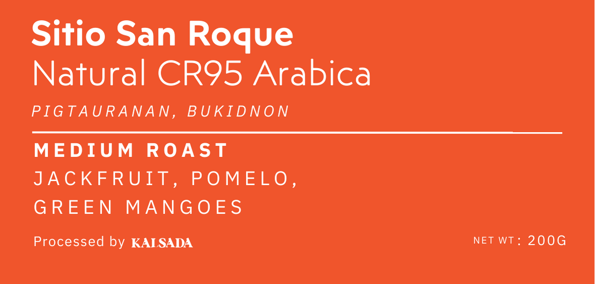 Sitio San Roque CR95 Naturals 200g