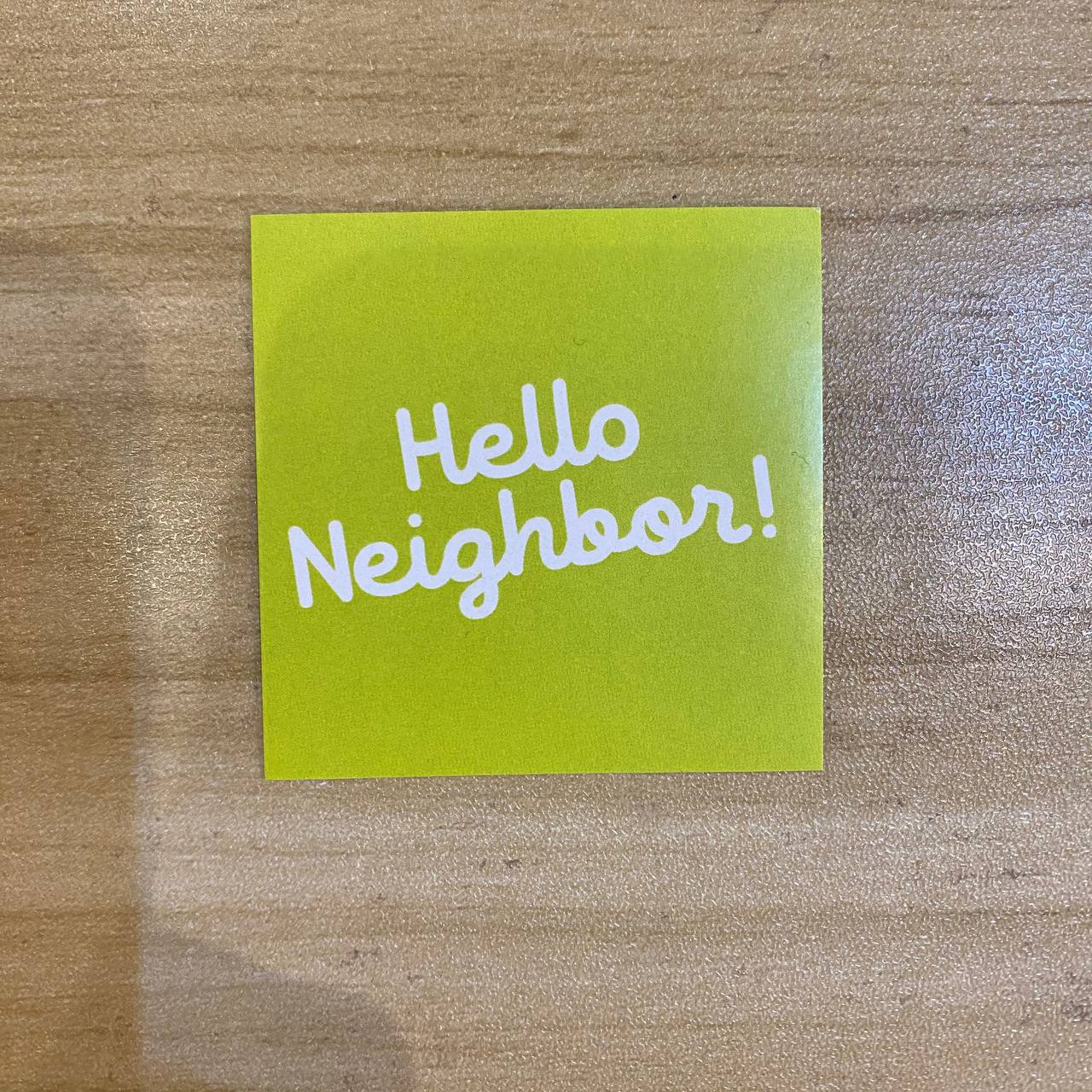 "Hello Neighbor!" Stickers