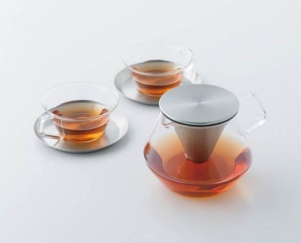 KINTO CARAT TEAPOT 850ML *STAINLESS STEEL FILTER INCLUDED
