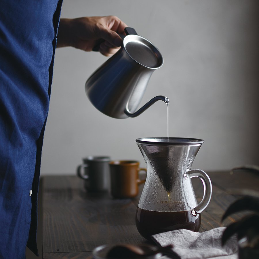 KINTO COFFE CARAFE SET 600ML * STAINLESS STEEL FILTER INCLUDED