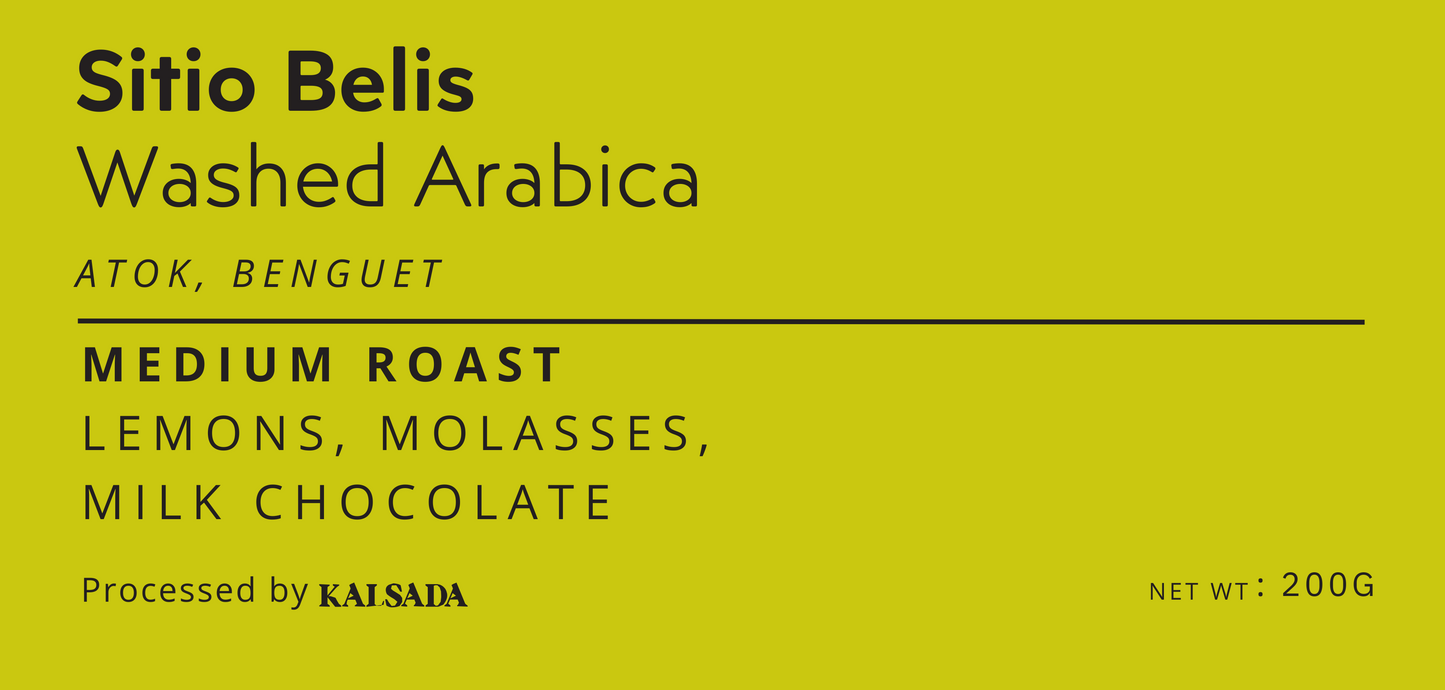 Sitio Belis Washed Arabica
