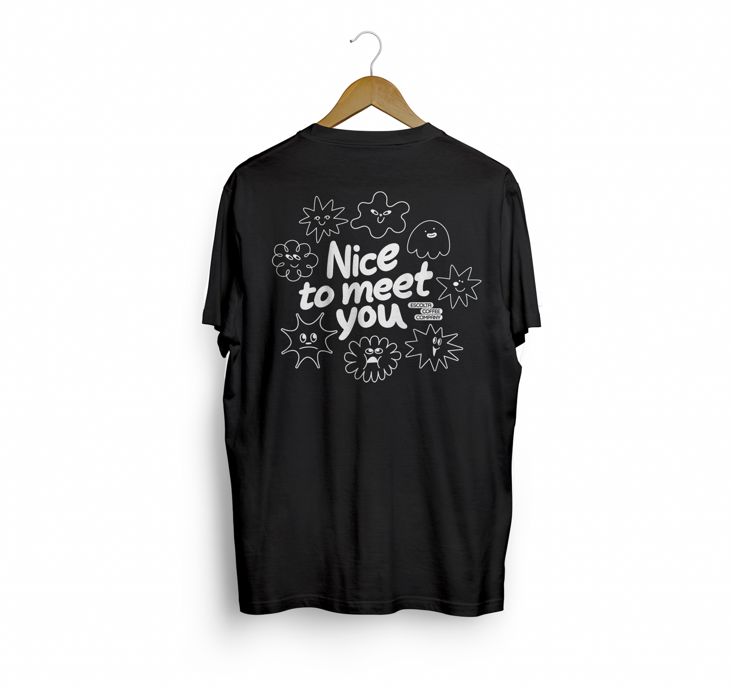 Nice to Meet You Shirt - Black Shirt