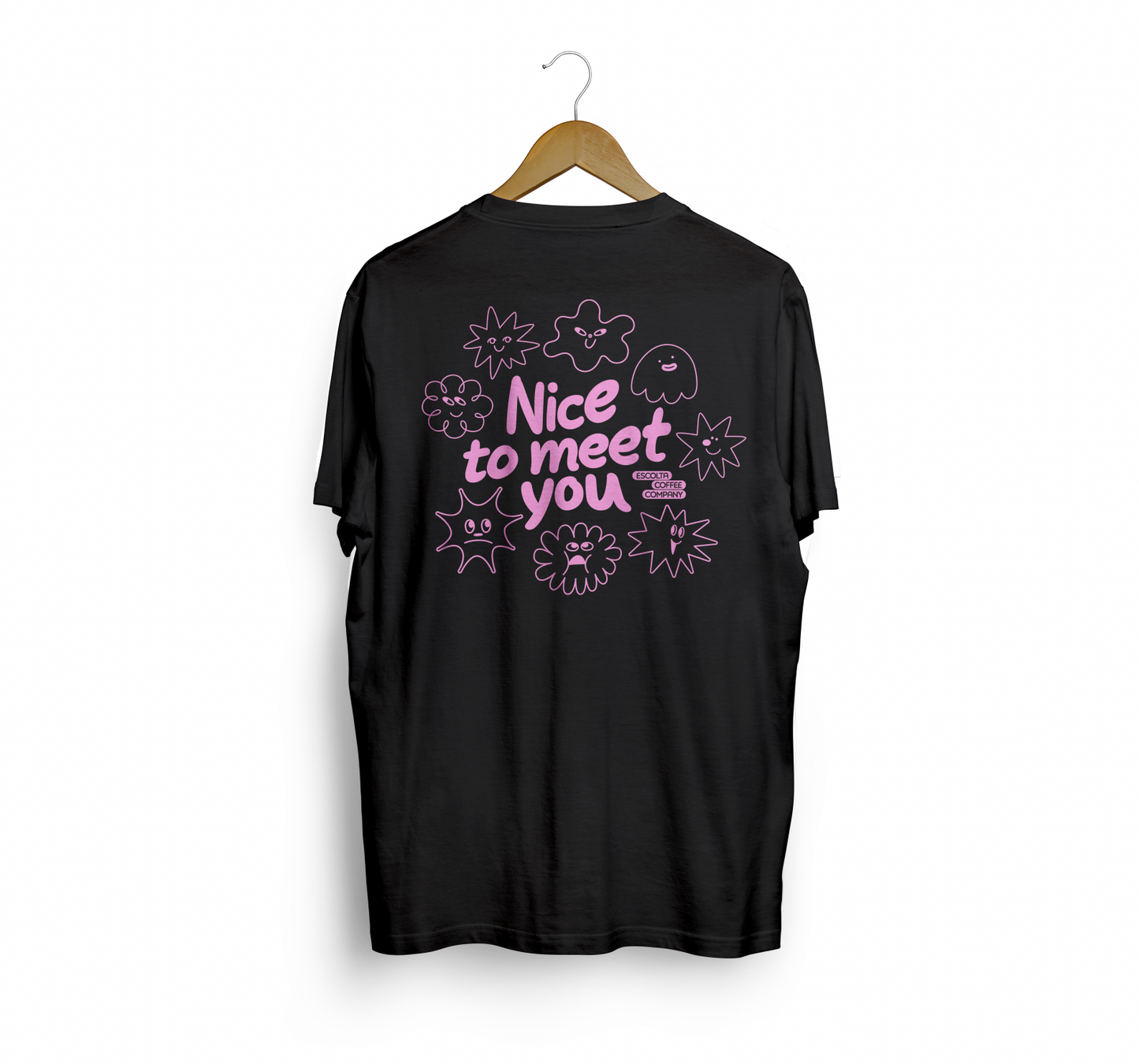 Nice to Meet You Shirt - Black Shirt