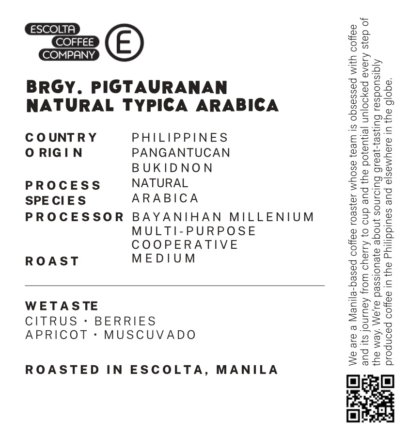 Brgy. Pigtauranan Natural Typica Arabica
