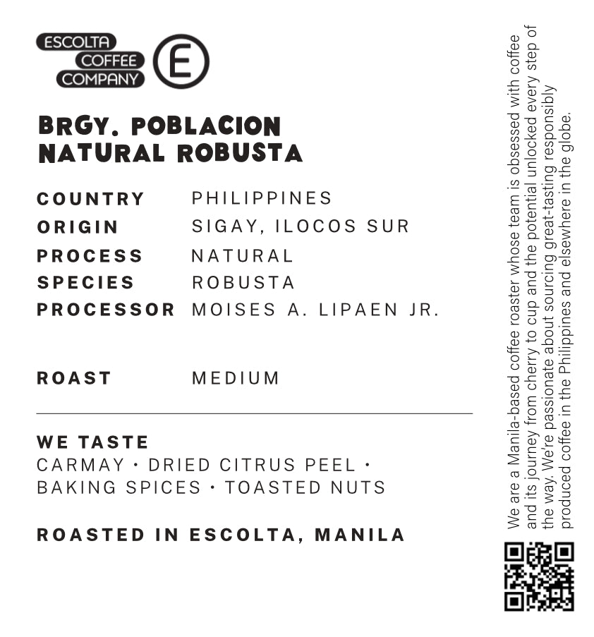 Brgy. Poblacion Natural Robusta