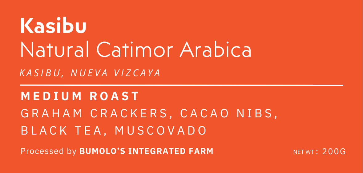 Kasibu Catimor Naturals Arabica 200g