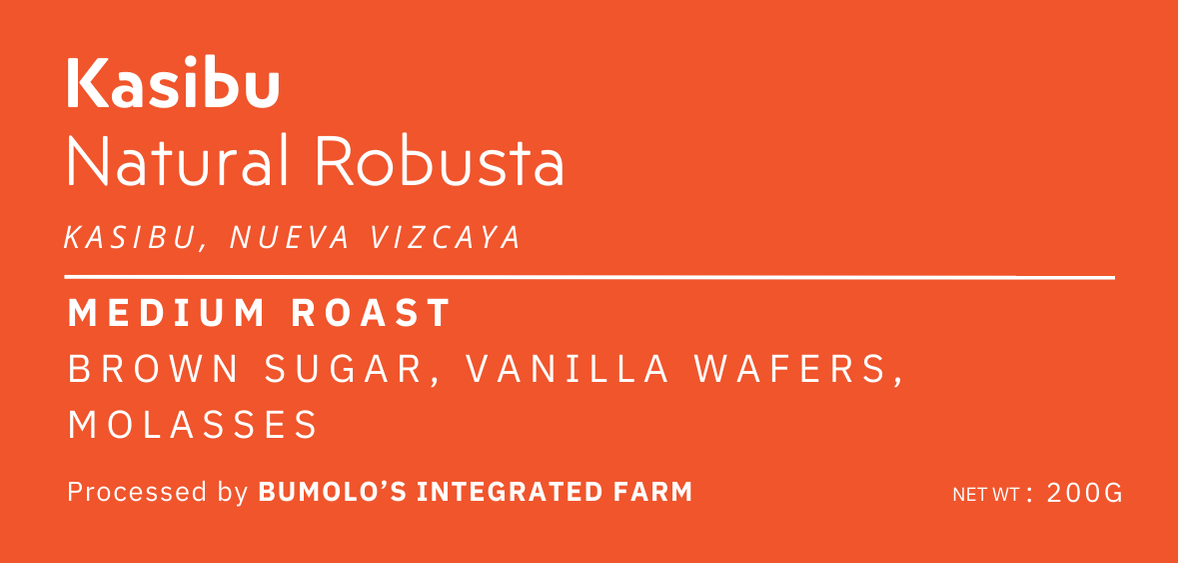 Kasibu Natural Robusta 200g