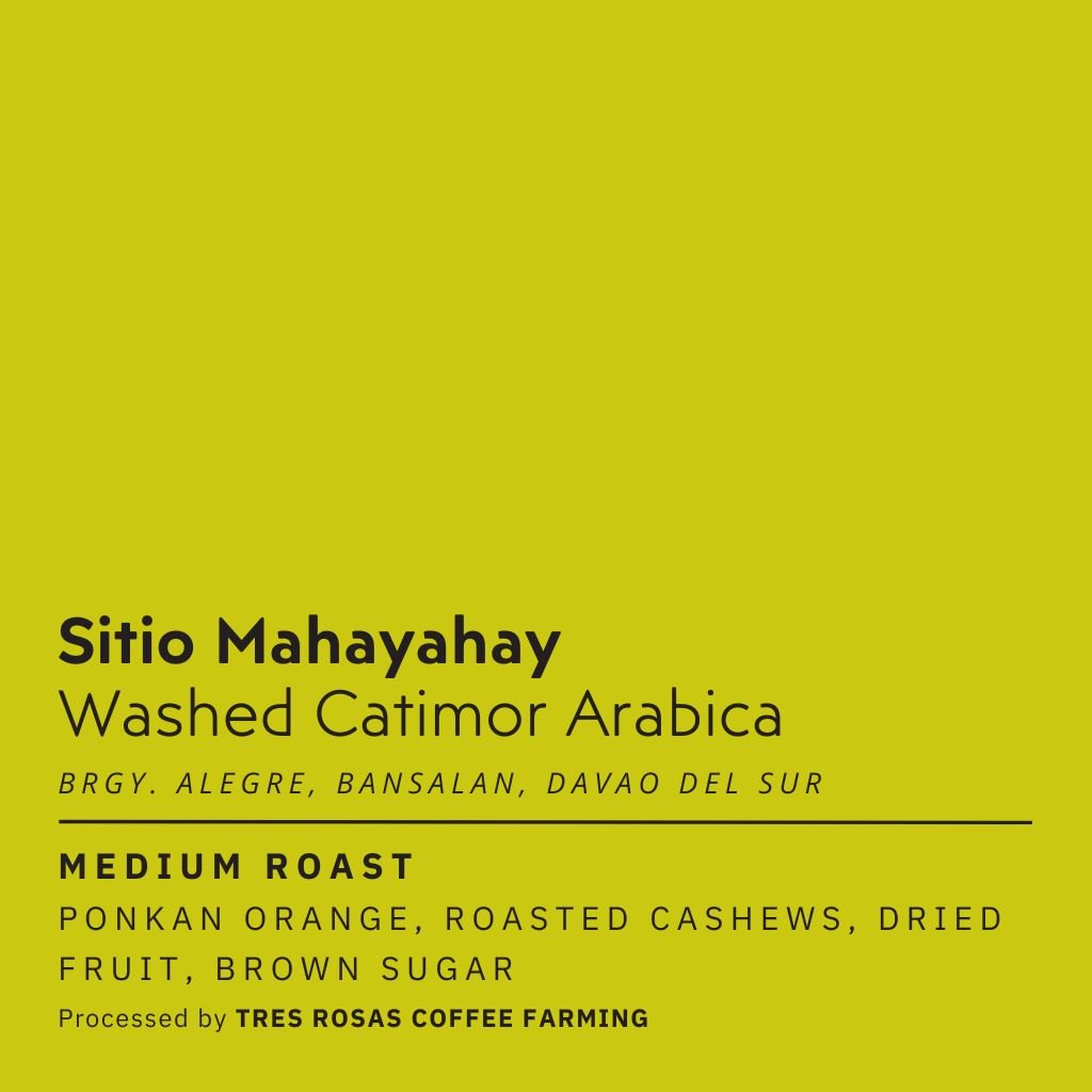 Sitio Mahayahay Washed Catimor Arabica