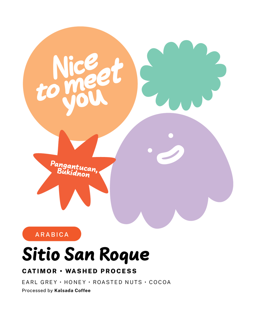 Sitio San Roque Washed Arabica - Kalsada Coffee