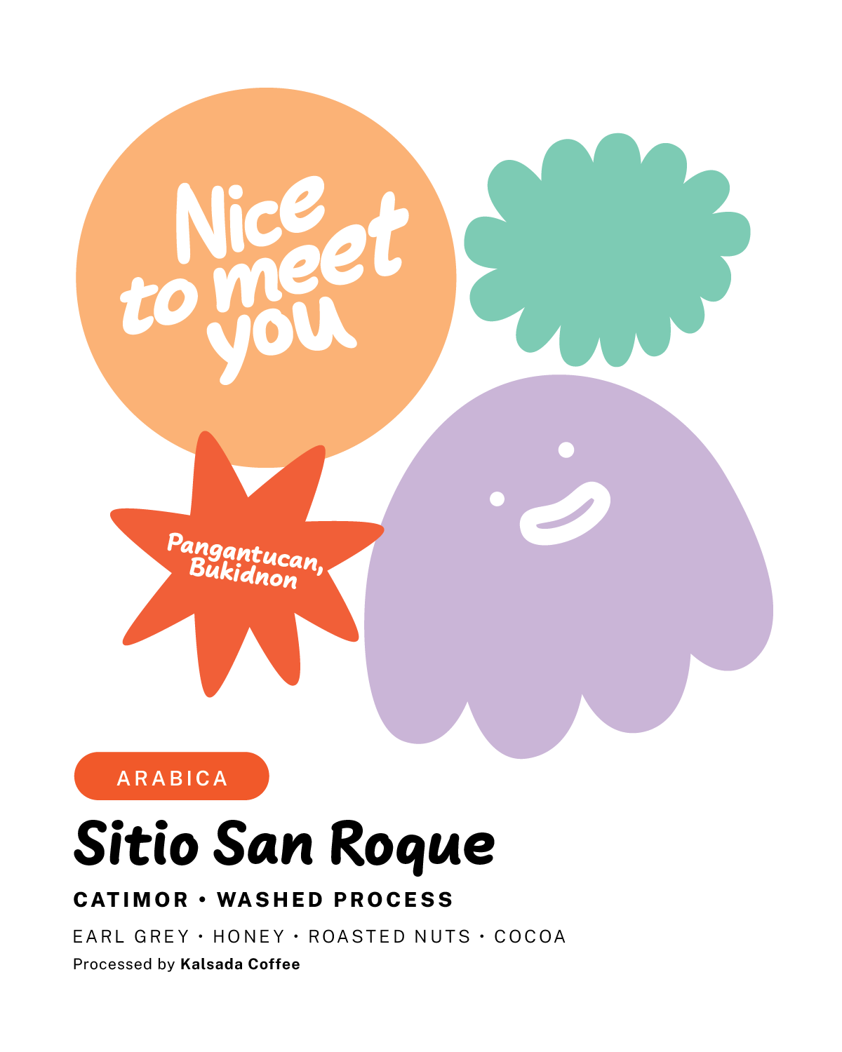 Sitio San Roque Washed Arabica - Kalsada Coffee