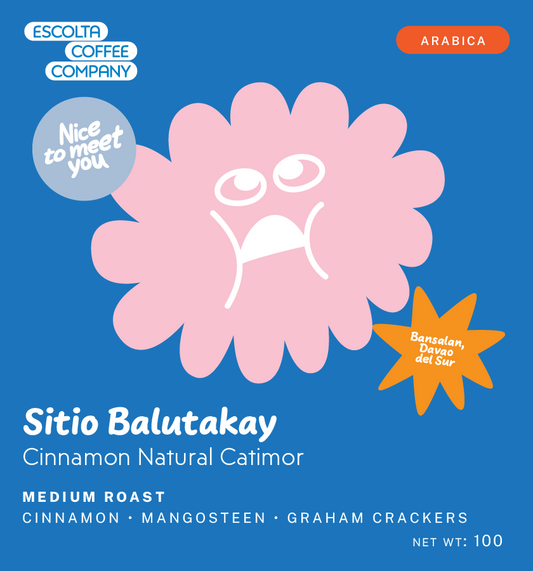 Sitio Balutakay Cinnamon Naturals Catimor Arabica - Cherry Cabanday