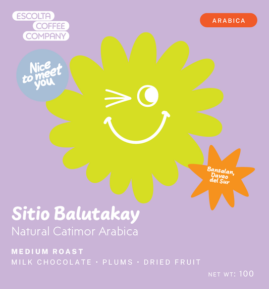 Sitio Balutakay Natural Catimor Arabica - Cherry Cabanday