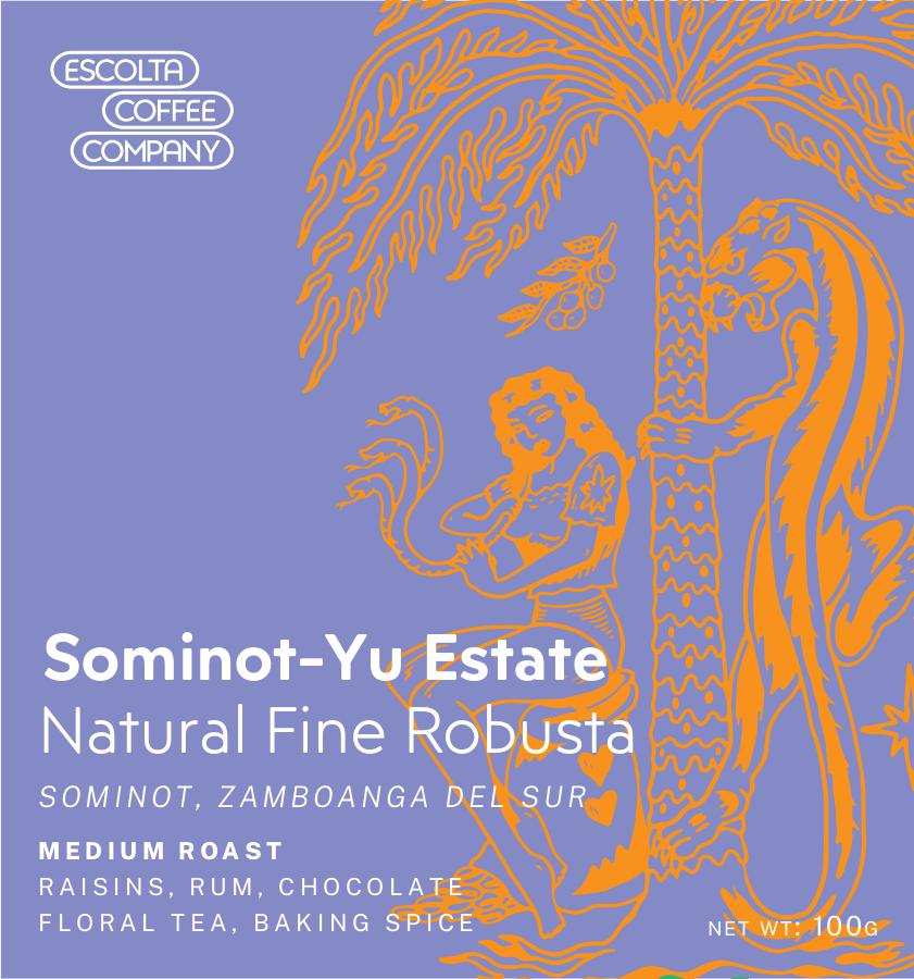Sominot-Yu Estate Natural Fine Robusta 100g
