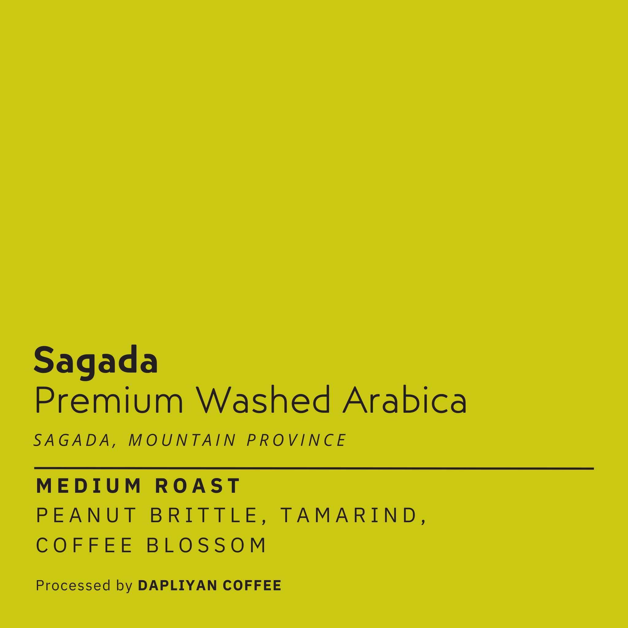 Sagada Washed Premium Arabica