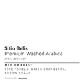 Sitio Belis Premium Washed Arabica
