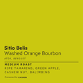 Sitio Belis Washed Orange Bourbon