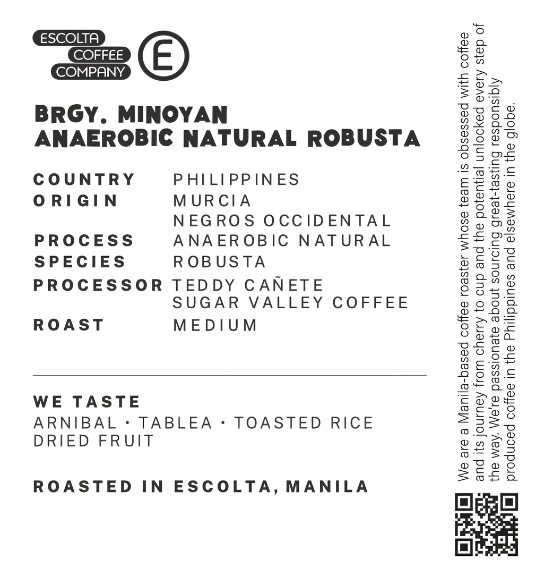 Brgy. Minoyan Anaerobic Natural Robusta