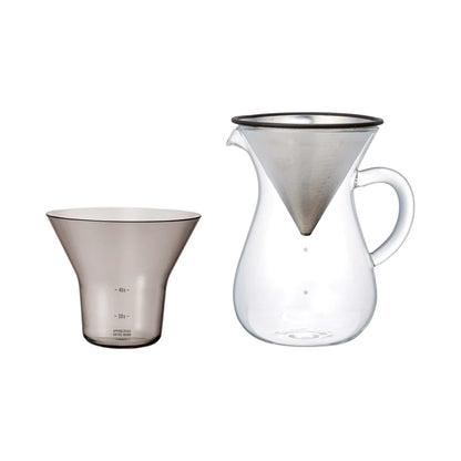 KINTO COFFE CARAFE SET 600ML * STAINLESS STEEL FILTER INCLUDED